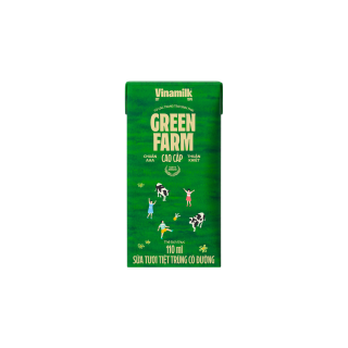Sữa tươi tiệt tr&ugrave;ng Green Farm C&oacute; đường